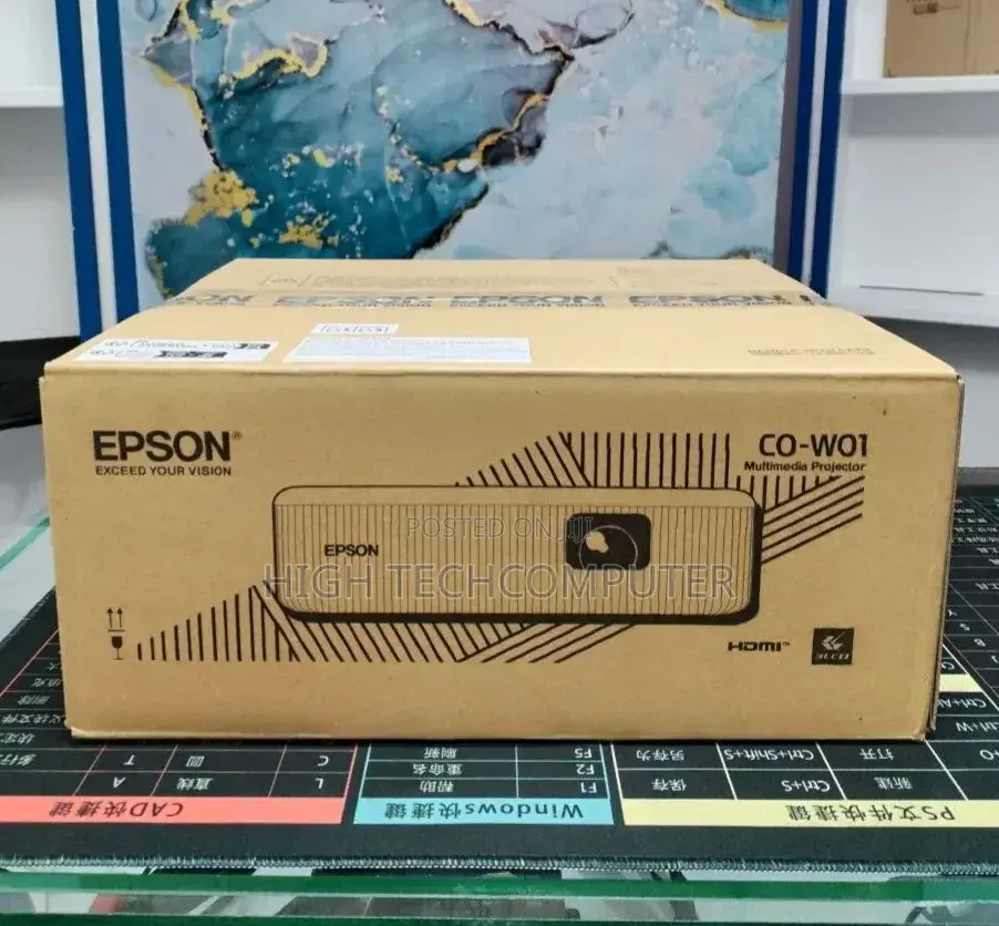 Brand New Packed With Cartoon Epson Projector Model : Co