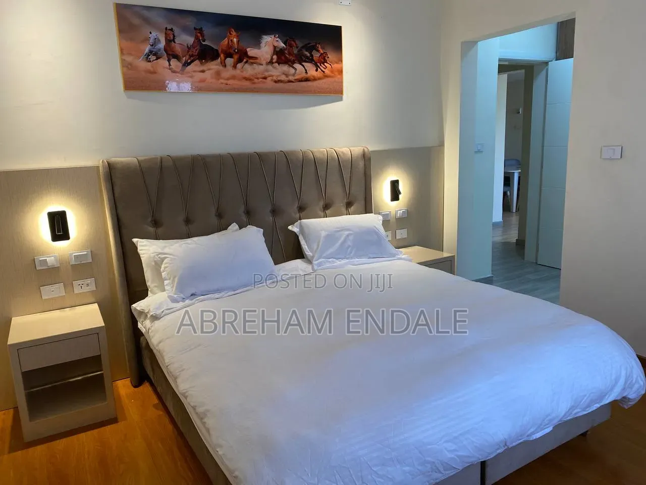 Furnished 2bdrm Apartment in Bole for rent
