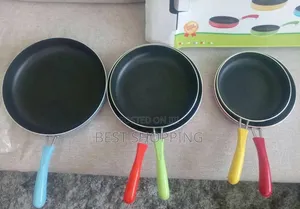 Colour Pan 5 in 1 Non Stick Pan ከለር መጥበሻ