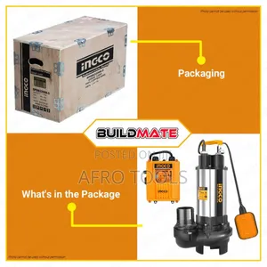 Ingco 3hp Sewage (የቆሻሻ) Pump