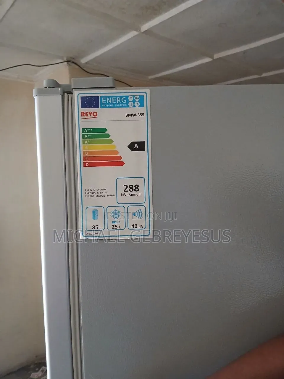 Revo BMW-355 Double Door Refrigerator
