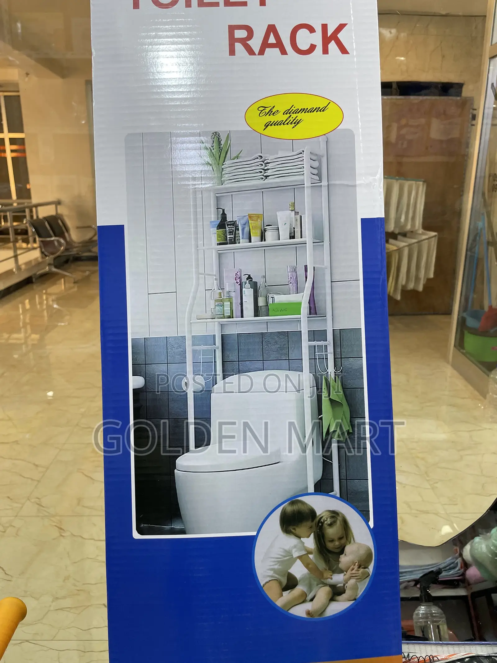 Premium Durable Toilet Rack Organizer