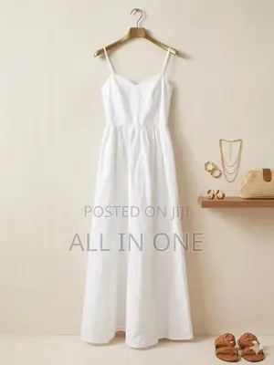 Cotton Maxi Dress From Reserved in White