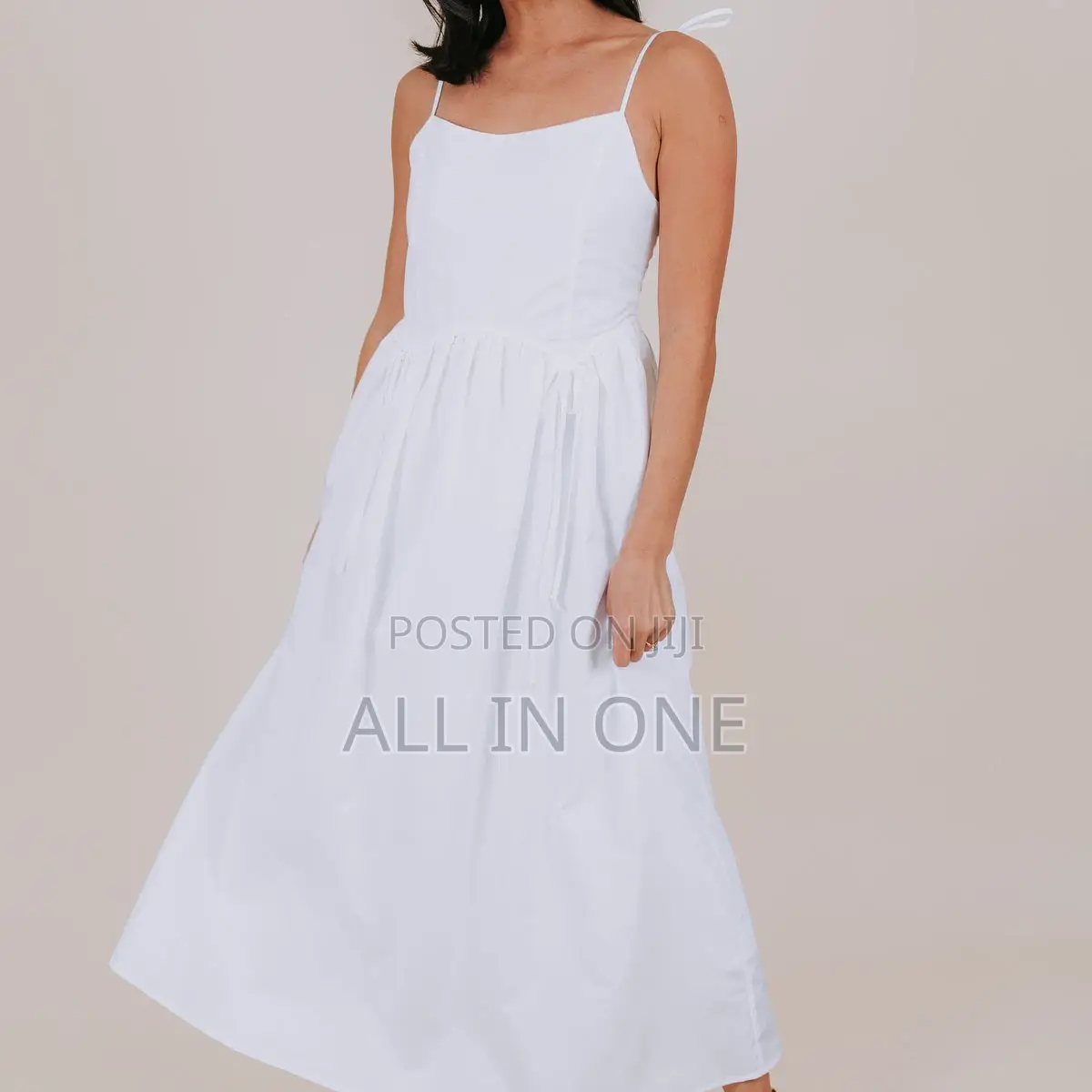 Cotton Maxi Dress From Reserved in White