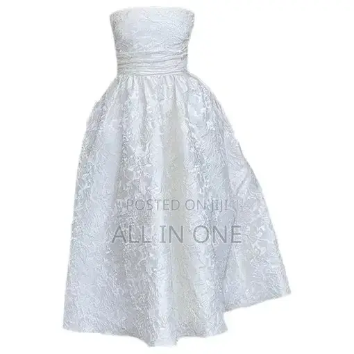 White Sleeveless Mid Dress