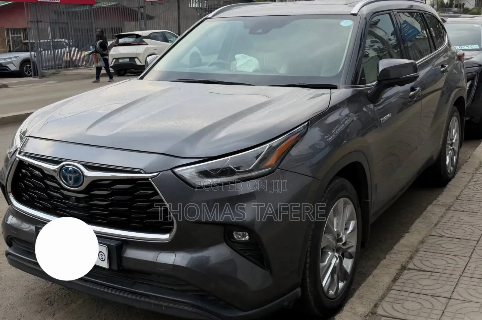 Toyota Highlander Hybrid 2023 Gray