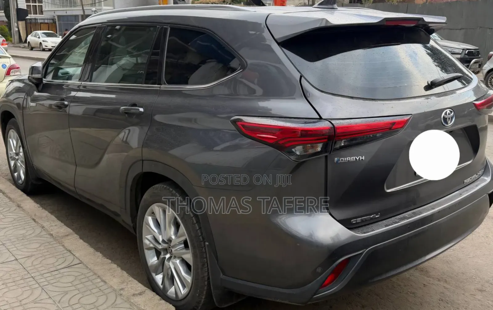 Toyota Highlander Hybrid 2023 Gray