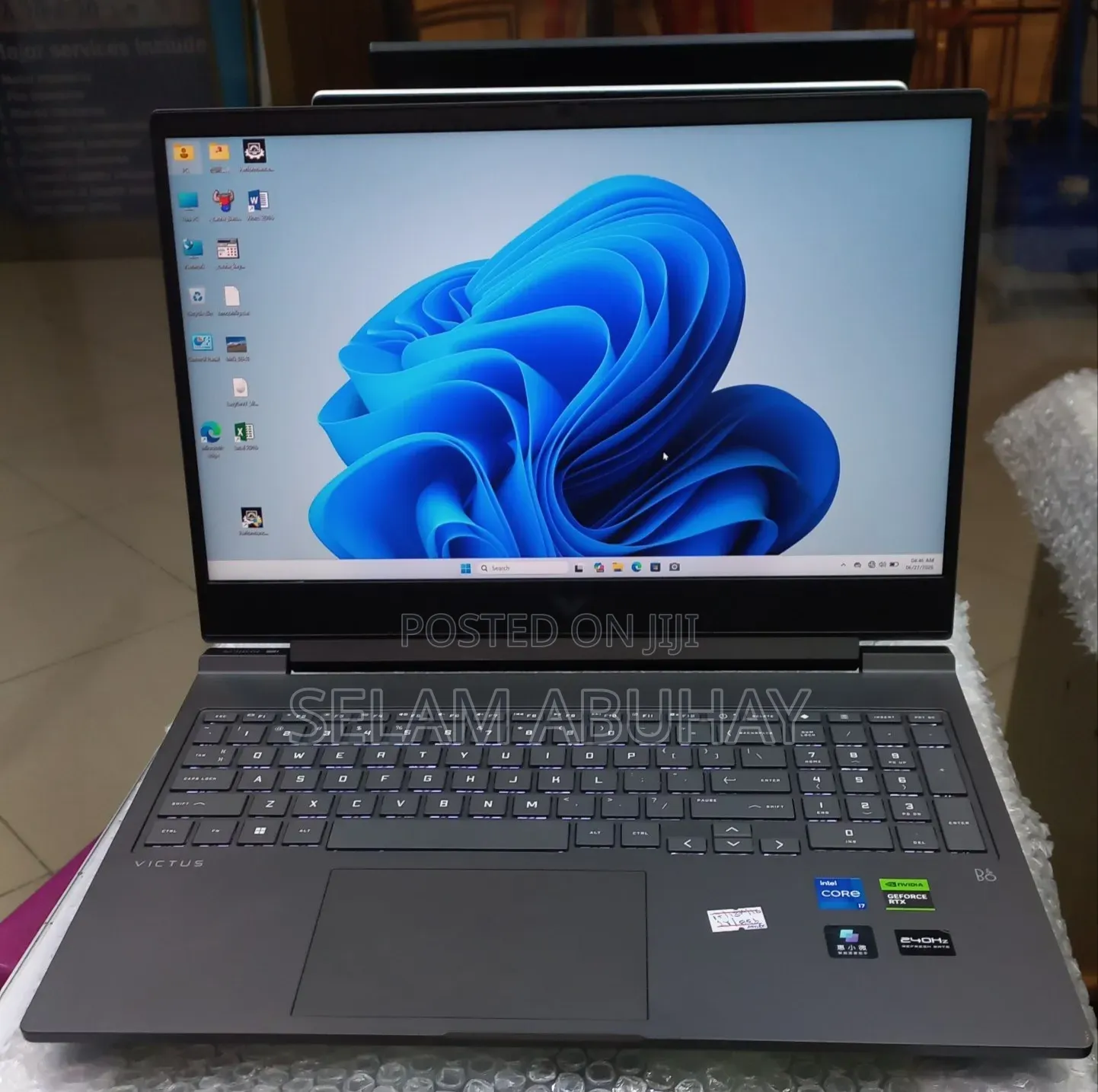 New Laptop HP Victus 16 16GB Intel Core i7 SSD 1T