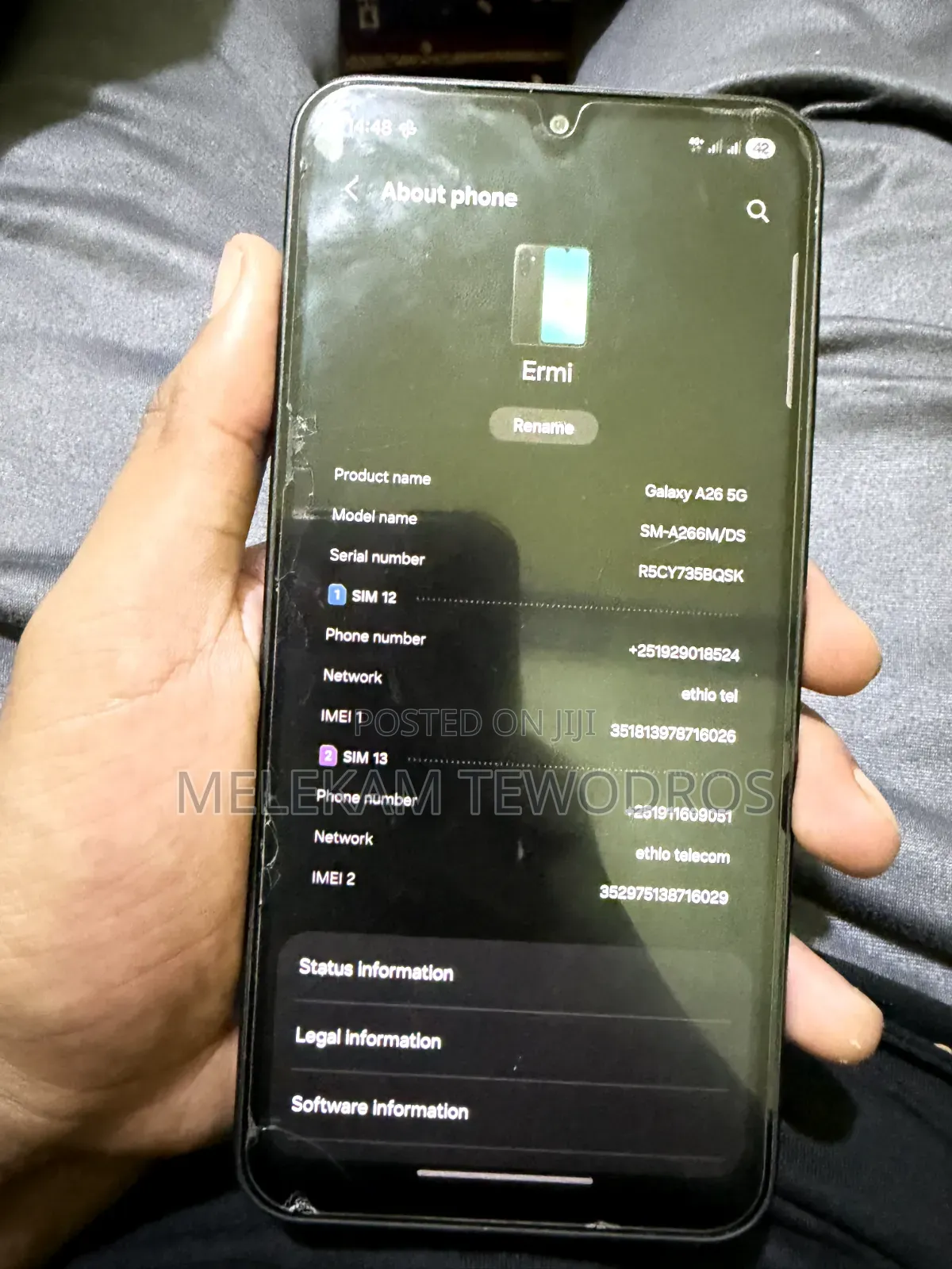 Samsung Galaxy A26 256 GB Black