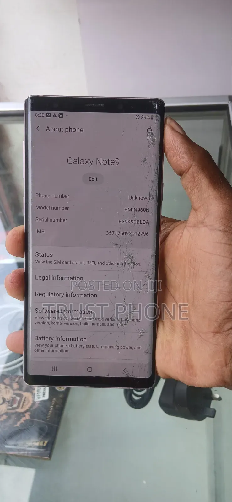 Samsung Galaxy Note 9 128 GB Pink