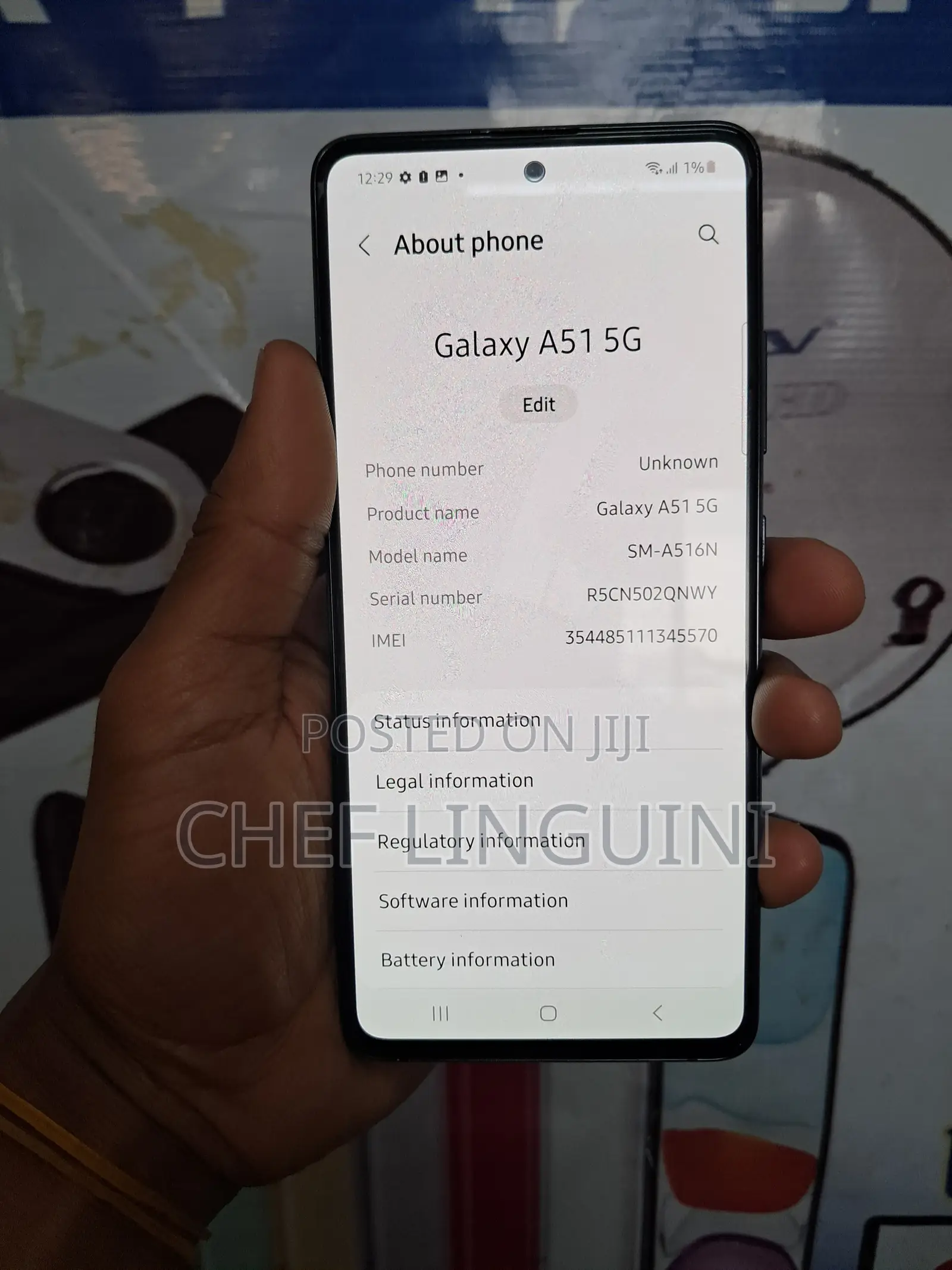 Samsung Galaxy A51 5G 128 GB Black