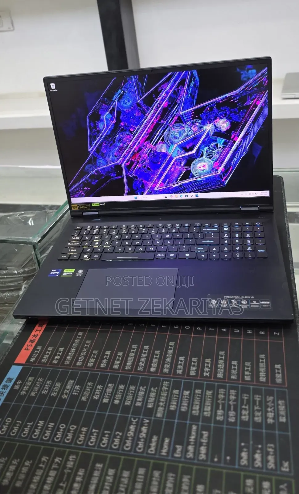 New Laptop Acer Predator Helios Neo 16 32GB Intel Core i9 SSD 1T