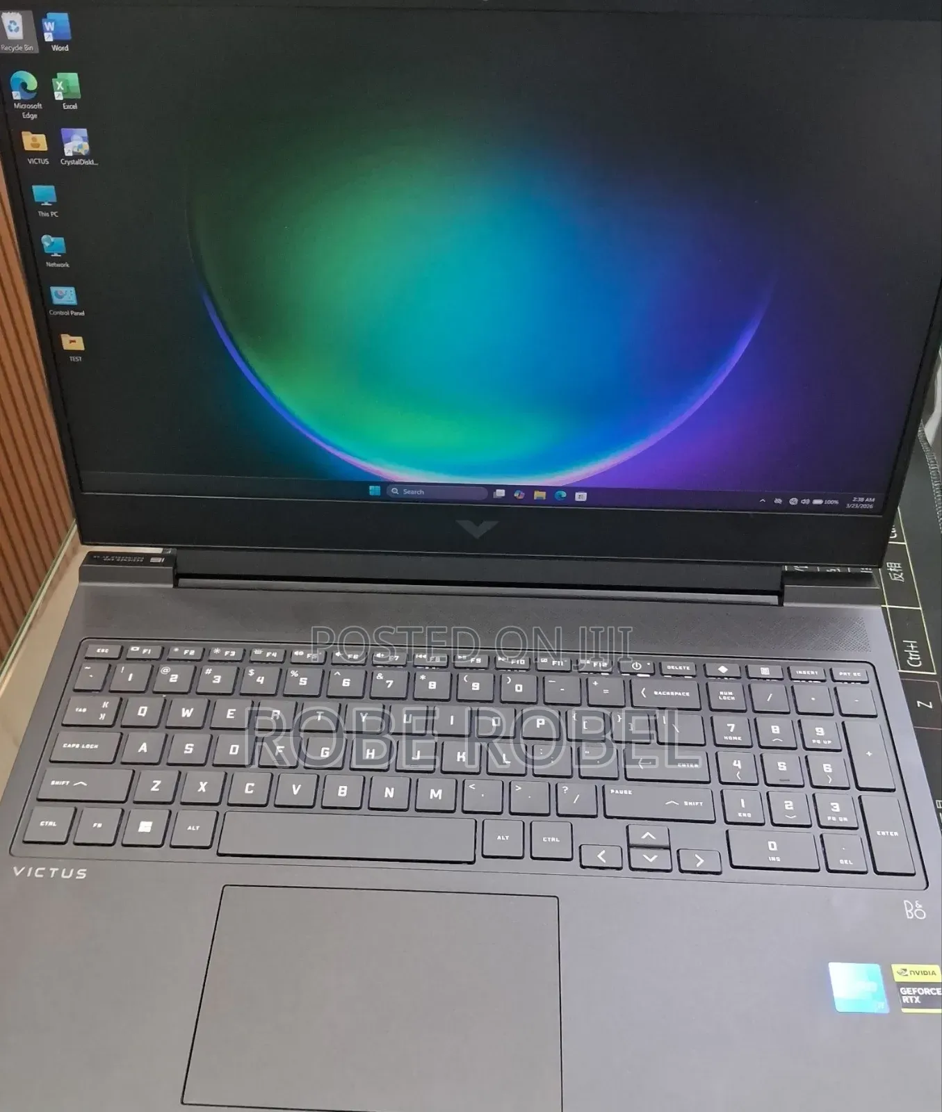 New Laptop HP Victus 15 16GB Intel Core i7 SSD 1T