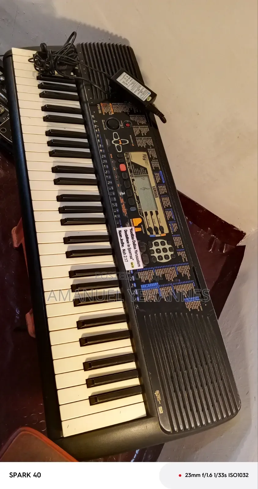 Yamaha PSR 195 Keyboard Piano