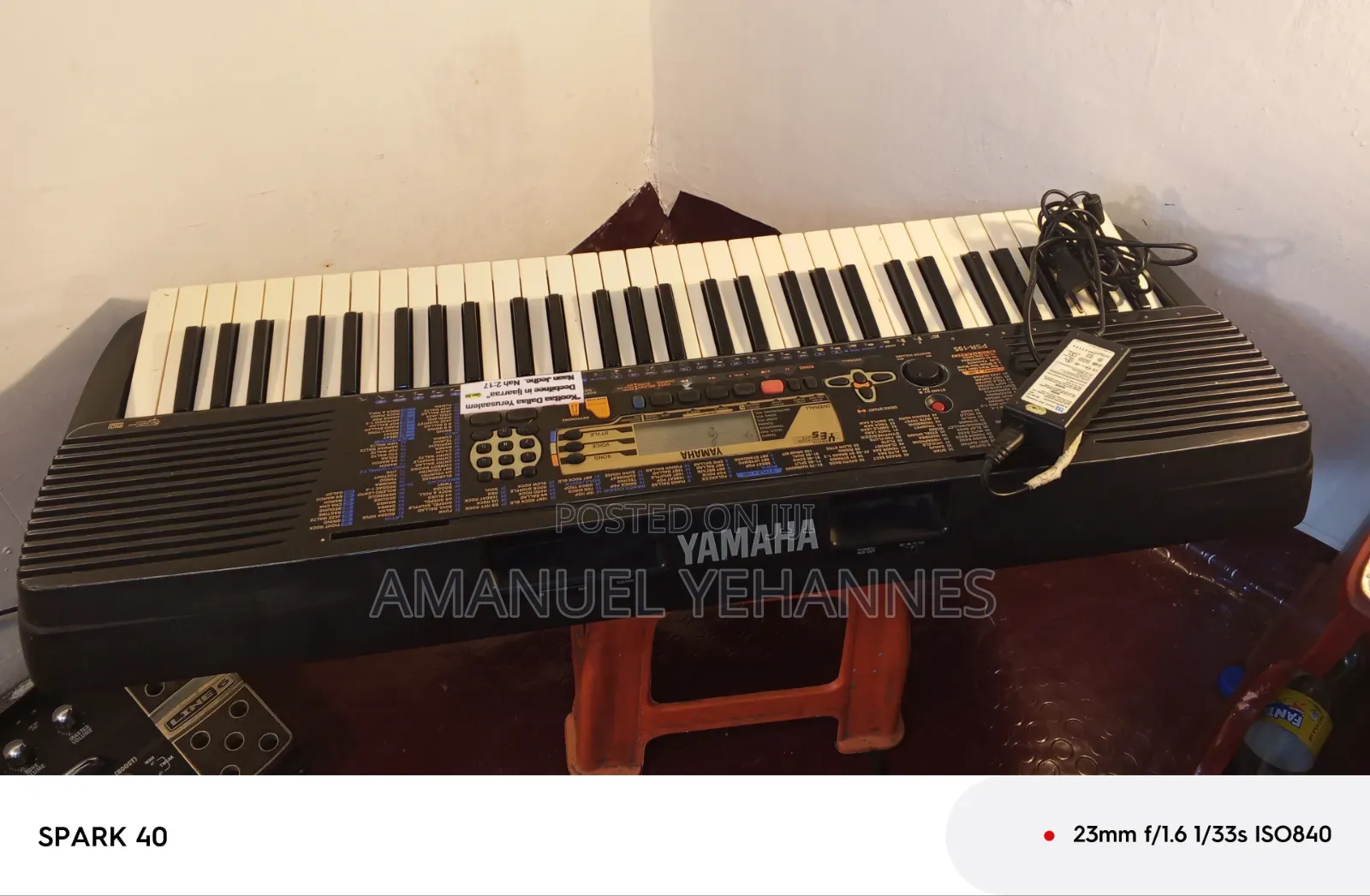 Yamaha PSR 195 Keyboard Piano