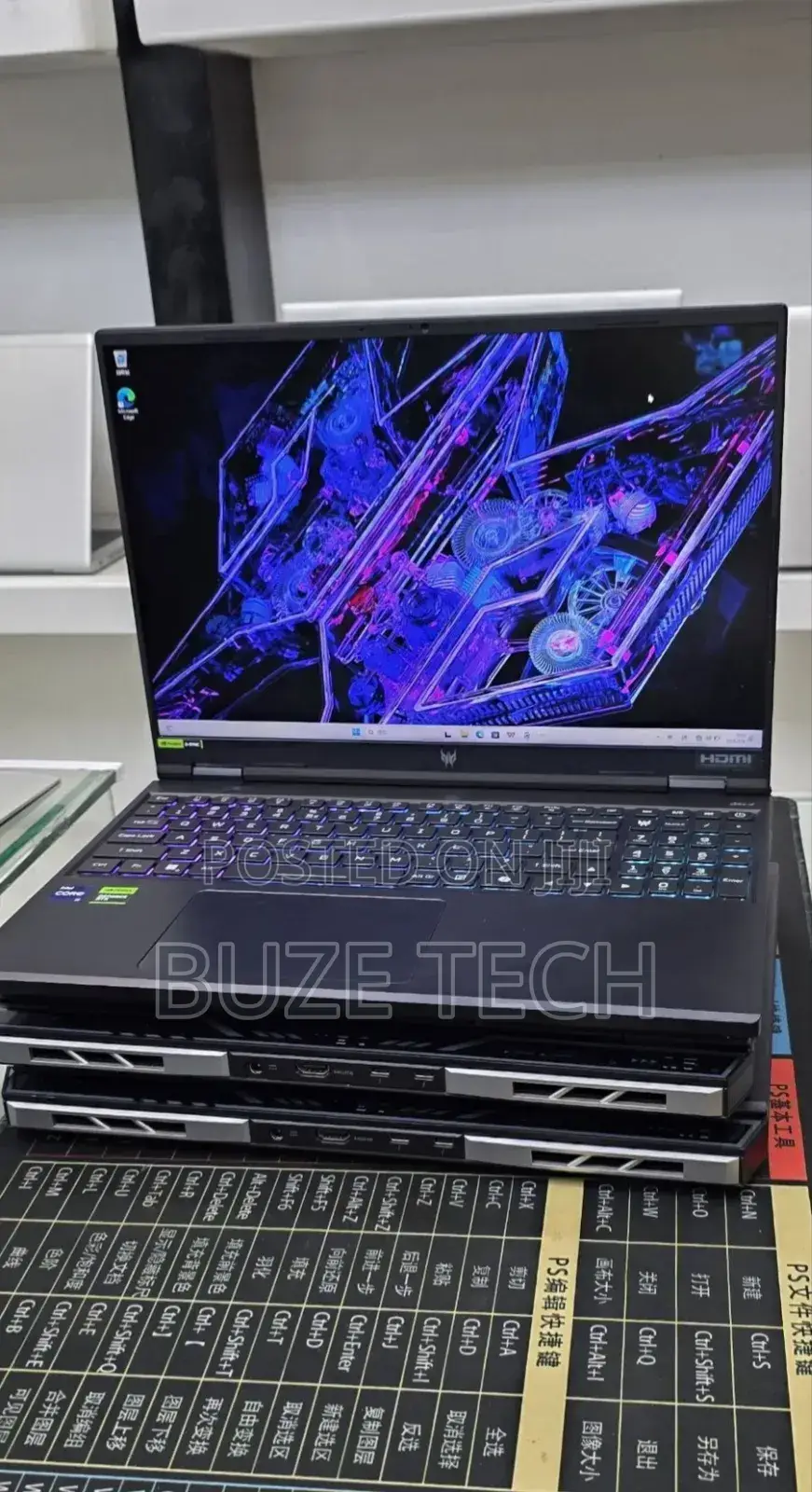 New Laptop Acer Predator Helios Neo 16 16GB Intel Core i9 SSD 1T
