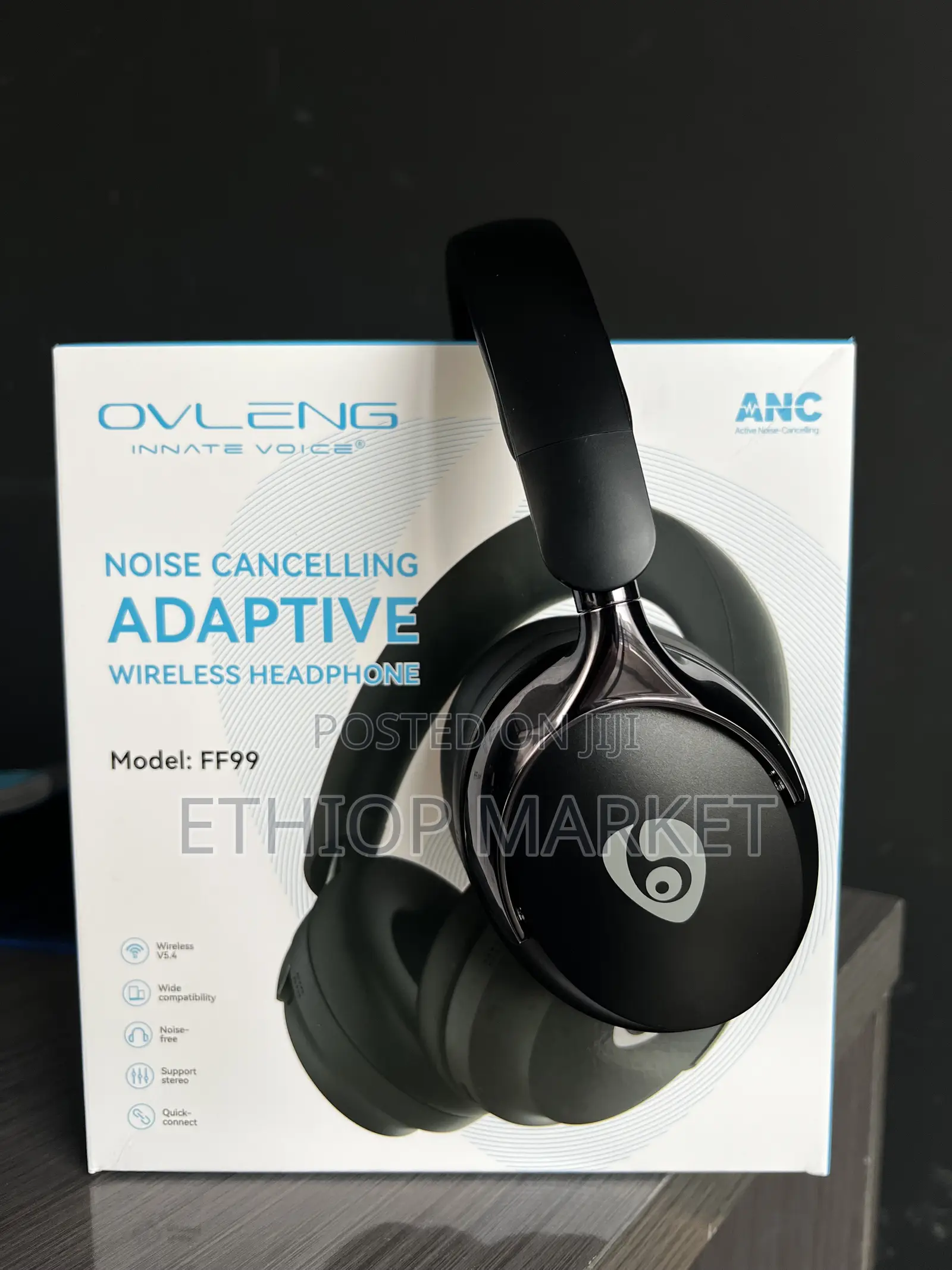 Ovleng Ff99 Wireless Headphones – Anc Noise Cancelling