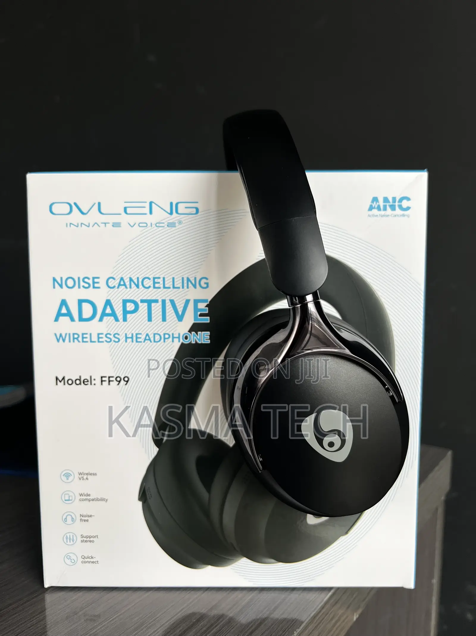 Ovleng Ff99 Wireless Headphones – Anc Noise Cancelling