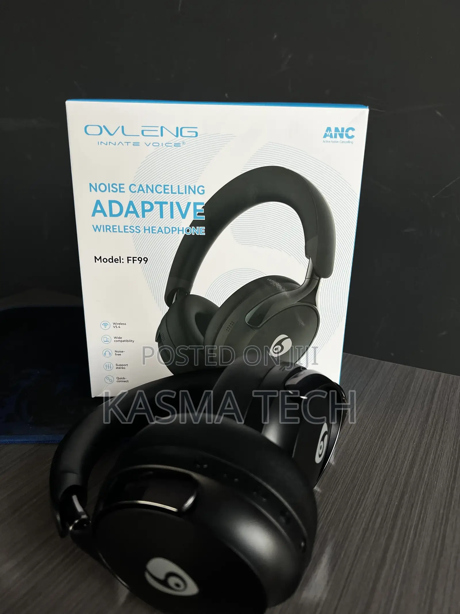 Ovleng Ff99 Wireless Headphones – Anc Noise Cancelling