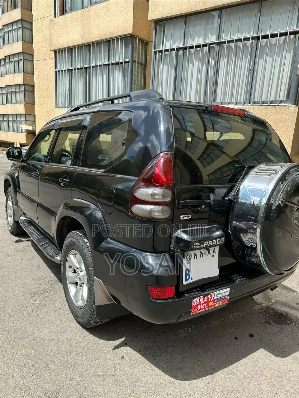 Toyota Land Cruiser Prado 2008 Black