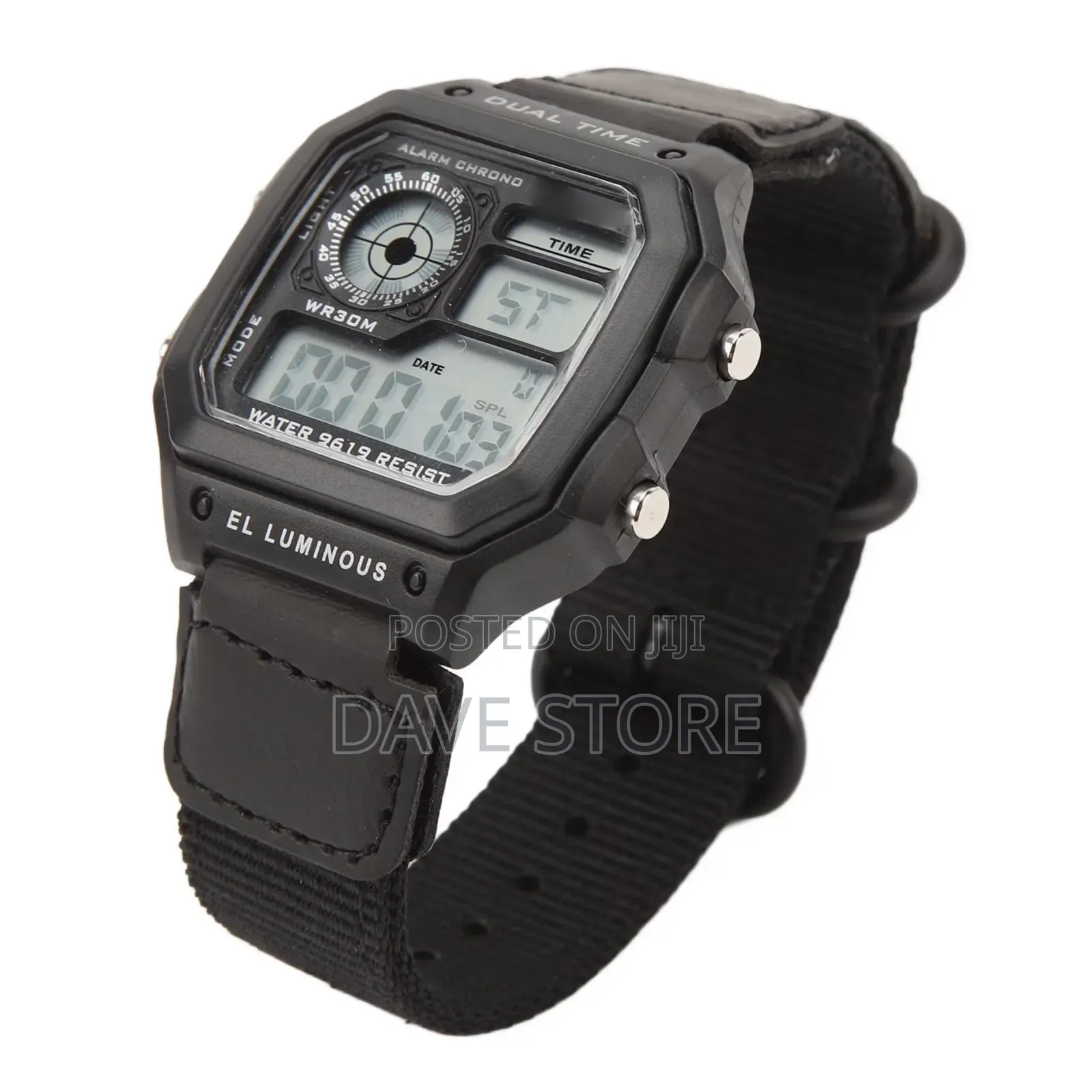 Casio Watch With Cloth Band