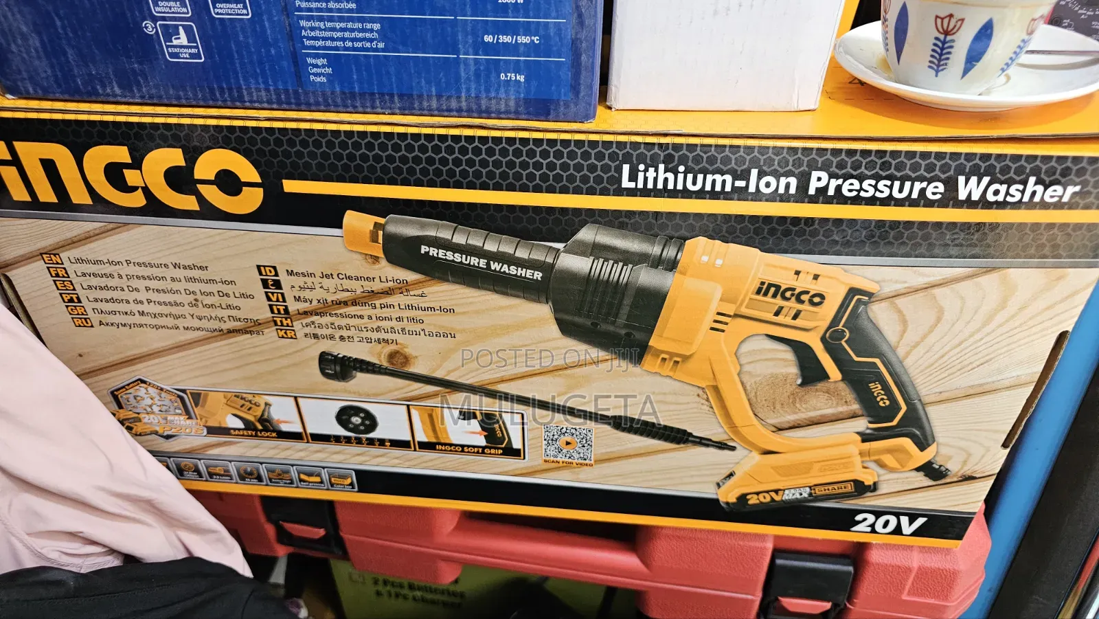 Chargebill Pressure Washer