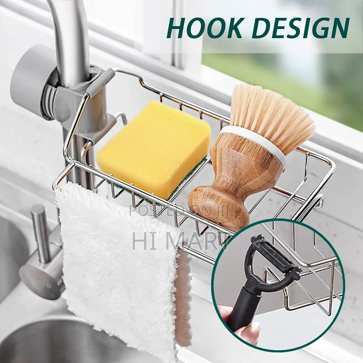 Stainless Steel Sink Hanging Storage Rack