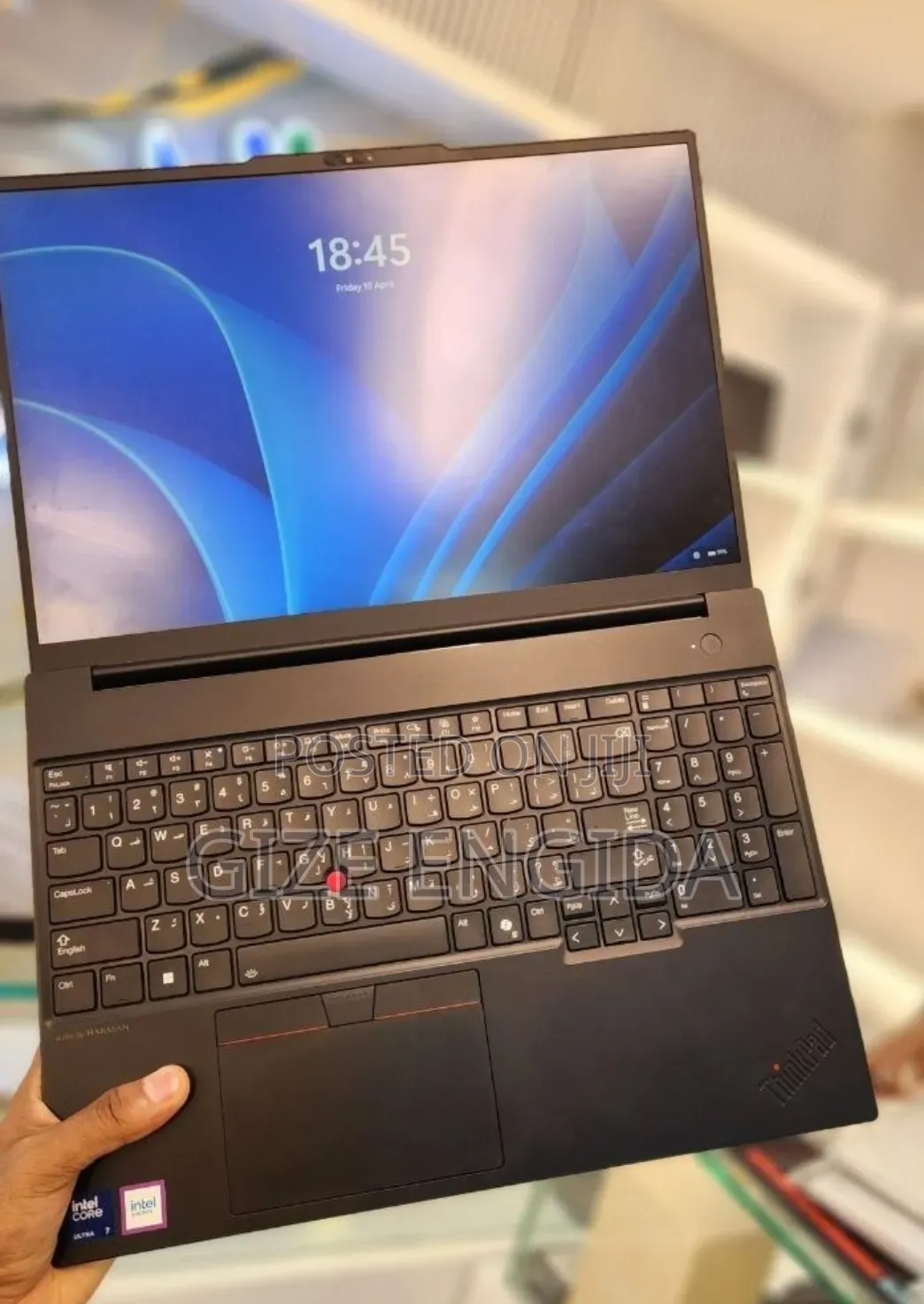New Laptop Lenovo ThinkPad E16 Gen 3 8GB Intel Core Ultra 7 512GB