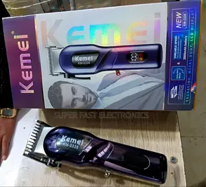 Kemei Professional Hair Clipper – Cordless Metal Body Trimmer