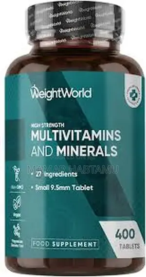 Multivitamins Multivitamins and Minerals 400 Tablets