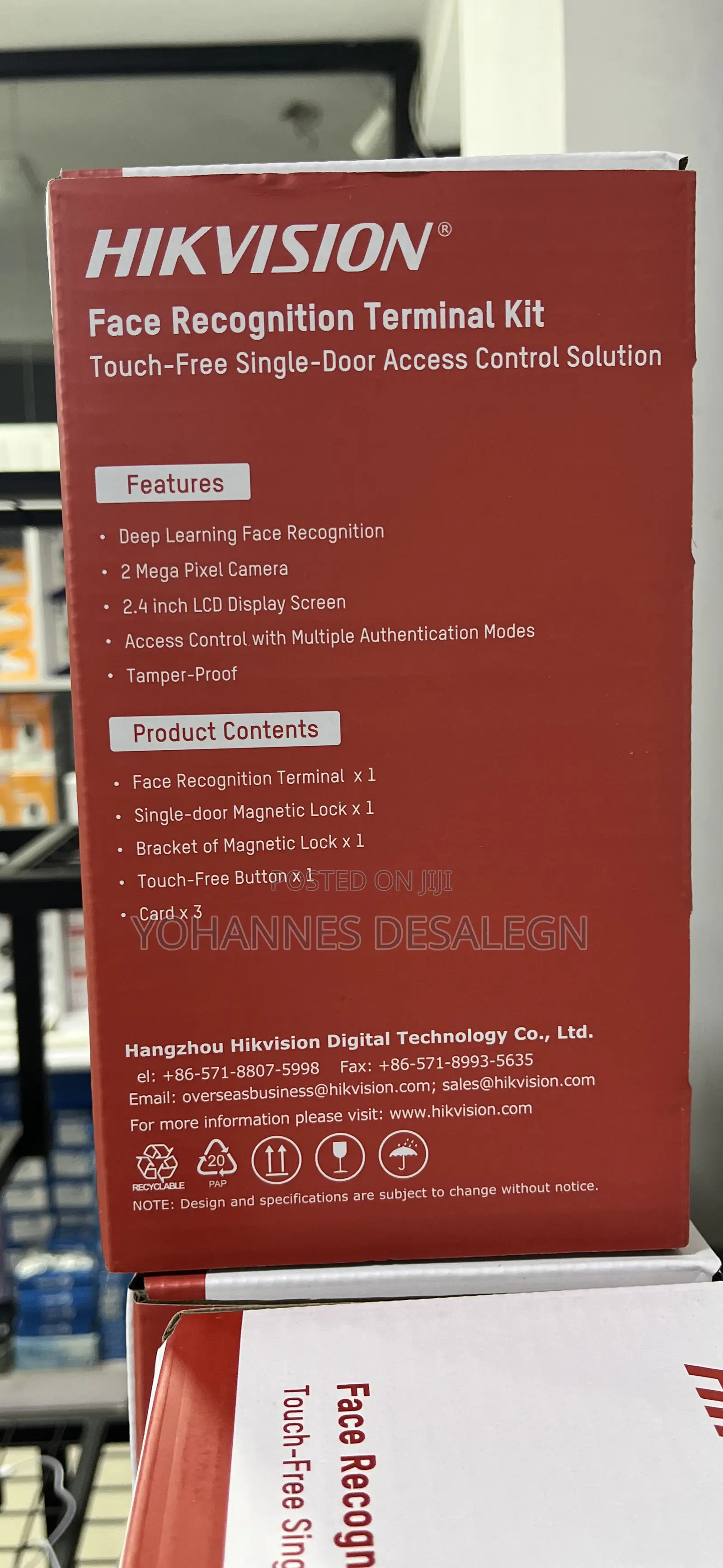 Hokvision Face Recognition