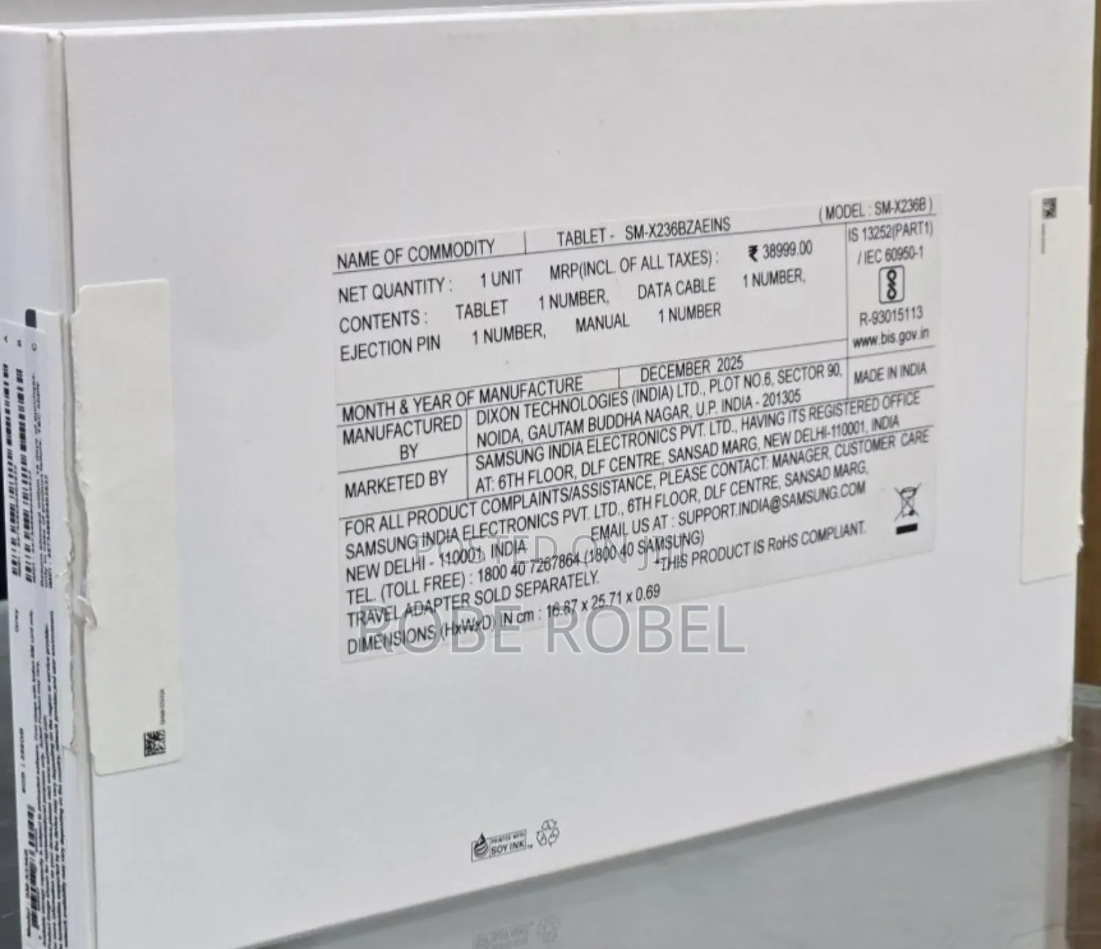 New Samsung Galaxy Tab A11+ 256 GB