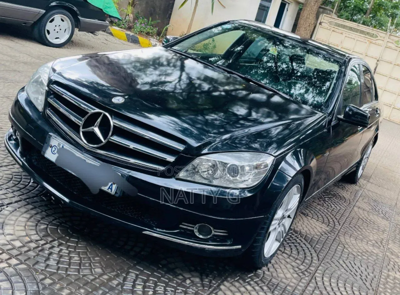 Mercedes-Benz C180 2008 Black