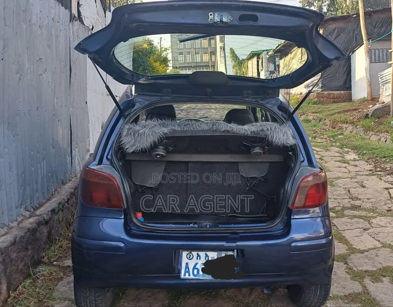 Toyota Vitz 2002 Blue