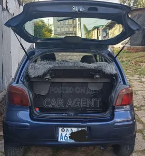Toyota Vitz 2002 Blue