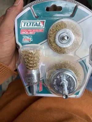 Total 3 Pc Wire Brush