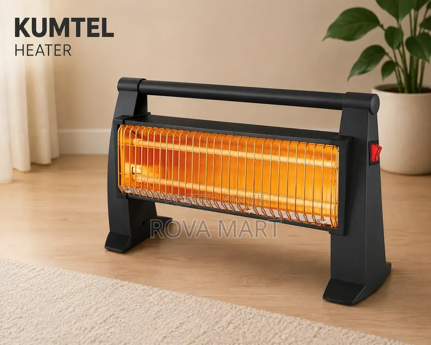 2-Bar Electric Heater