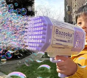 Bubble Blower Toy, Handheld Multi-Hole One Bubble Maker Toy for Kids