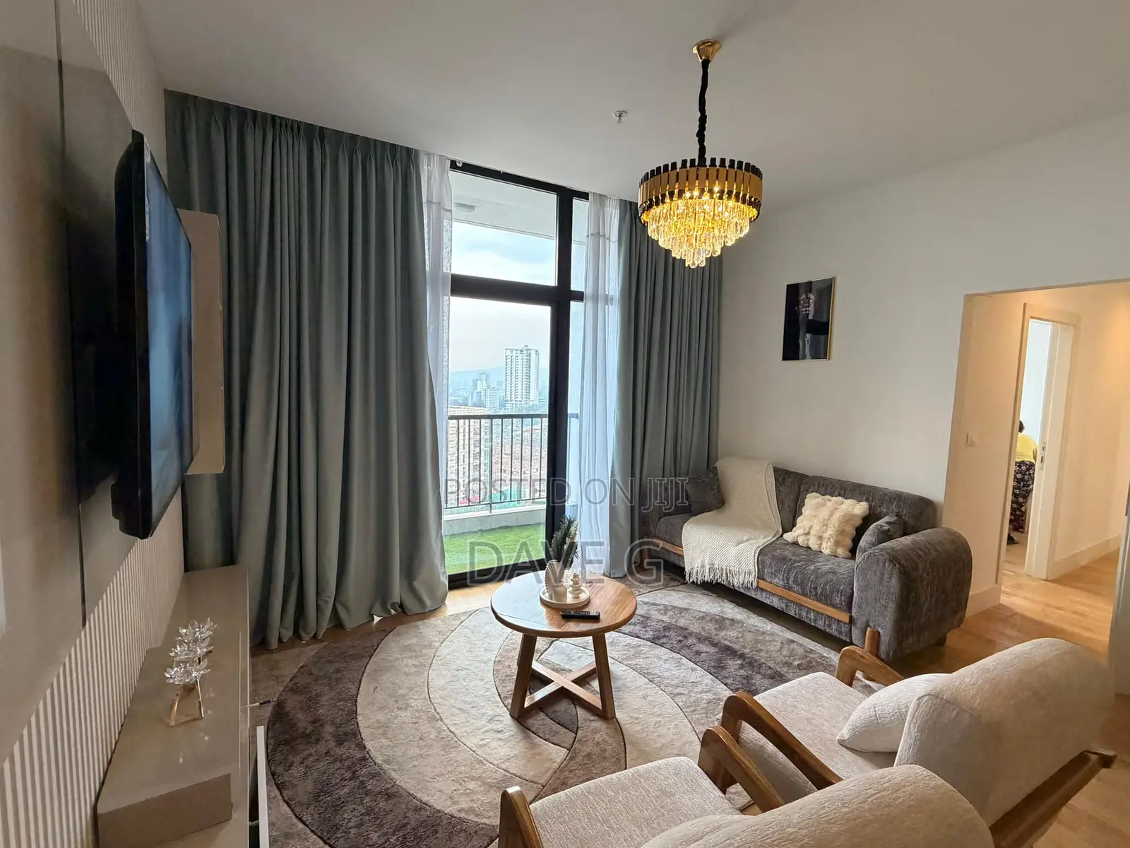 Furnished 2bdrm Apartment in Eagle Hills Ethiopia, Kirkos for rent