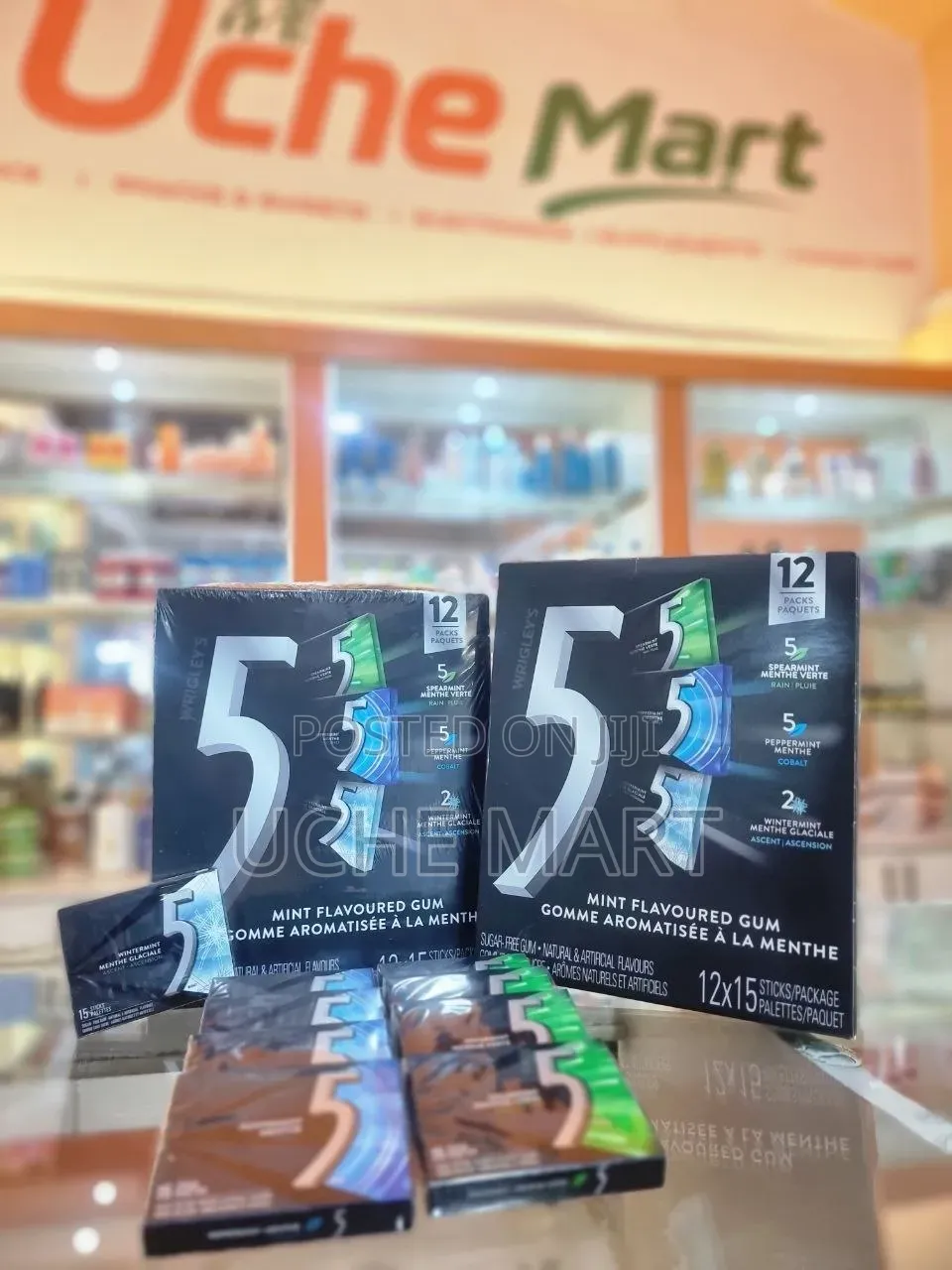 5 Winter Mint Amd Spear Mint Chewing Gum