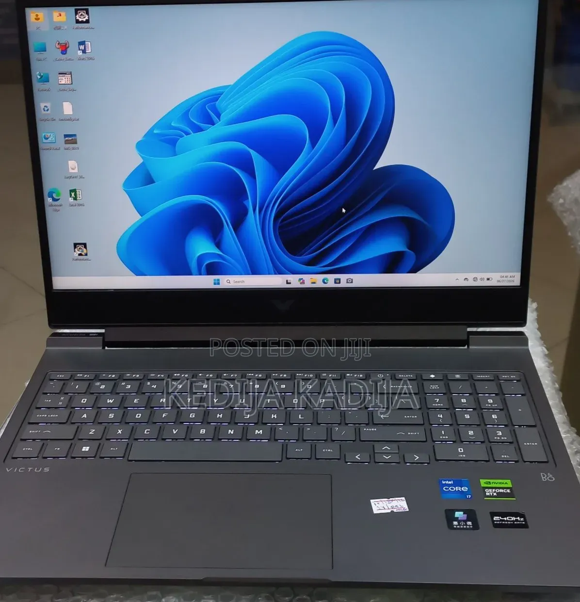 New Laptop HP Victus 16 16GB Intel Core i7 SSD 1T