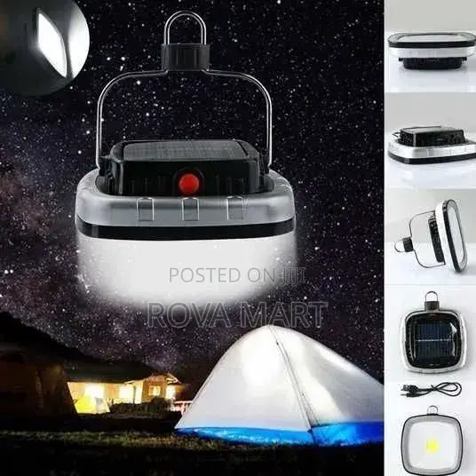 Solar And Rechargeable Lawn Light