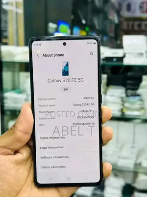 New Samsung Galaxy S20 FE 5G 128 GB Blue