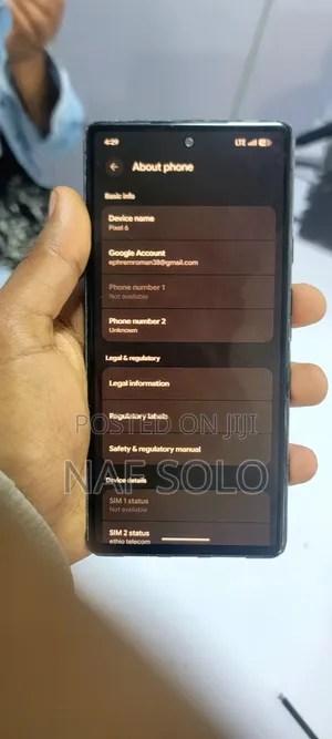 Google Pixel 6 128 GB Black