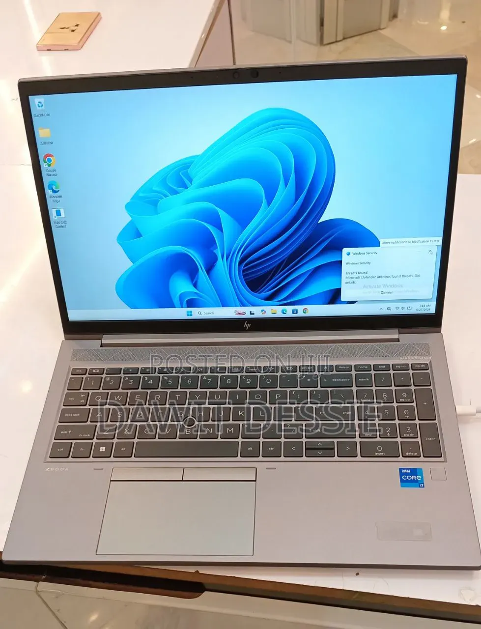 New Laptop HP 16GB Intel Core i7 SSD 512GB