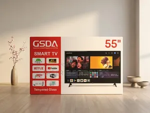 Gsda Tv 55"Smart Android Tv Double Glass Tv New Arrival 2025