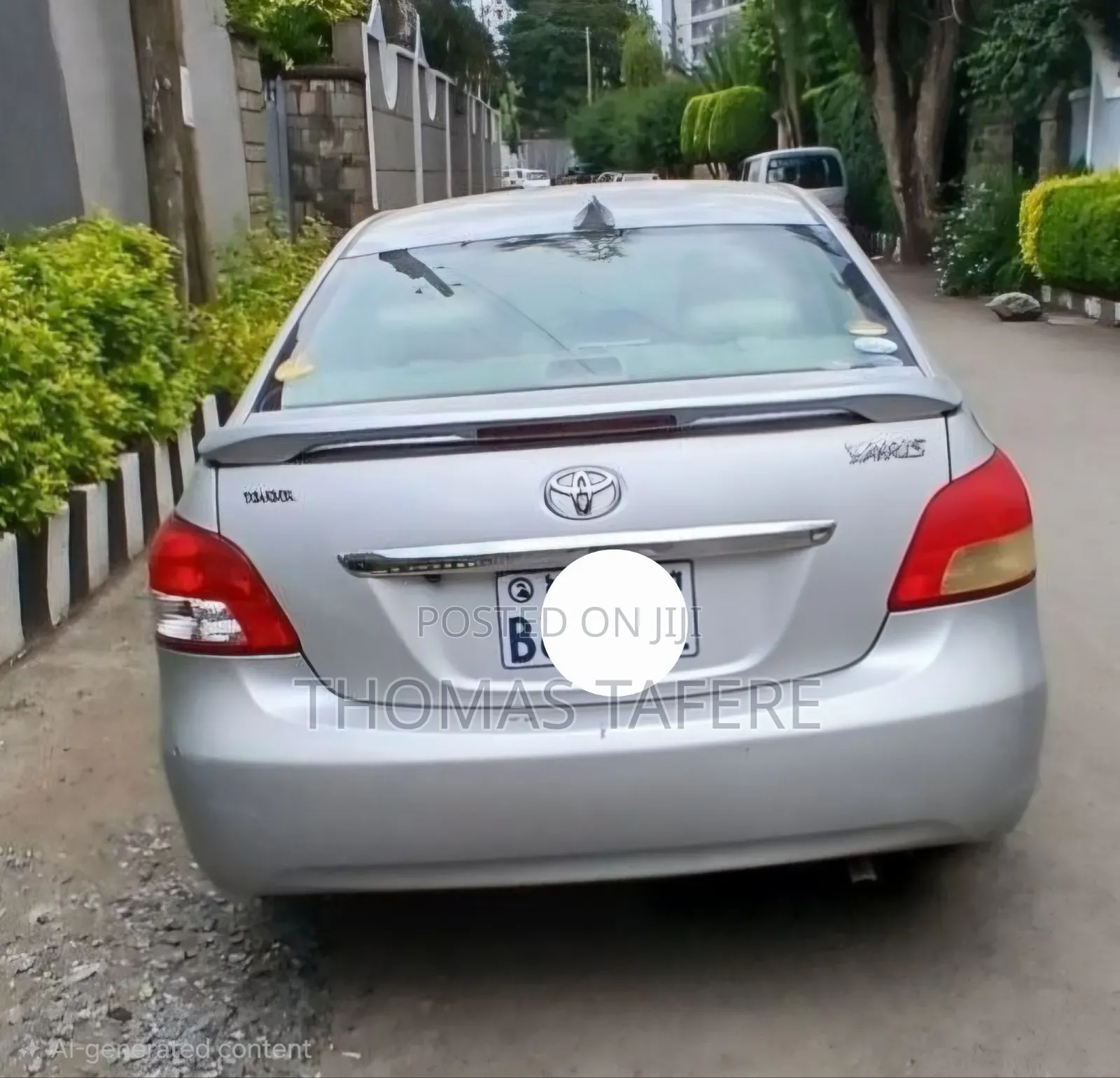 Toyota Yaris 2008 Silver