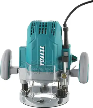 -total 1600w የእንጨት ራውተር (Router Machine) ኃይል፡ 1600 ዋት (W) ያለው ጠንካራ ሞተር