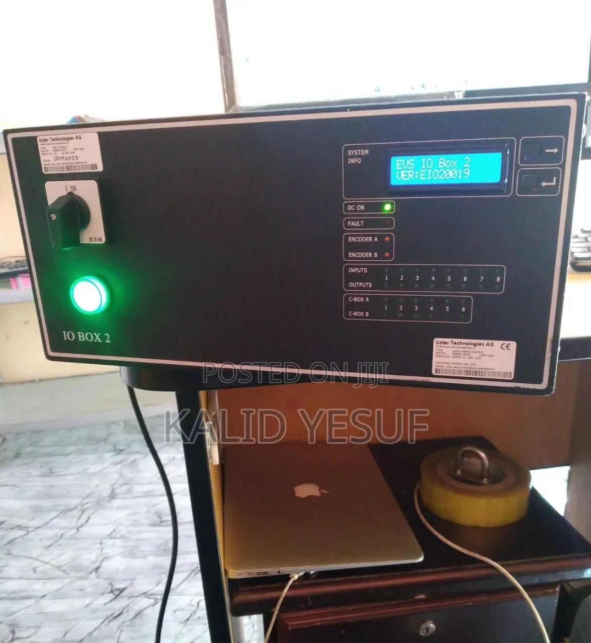 Uster Technologies Uefv I/O Box 2 - Industrial Control Box