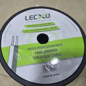Lecxo Transparent Speaker Cable